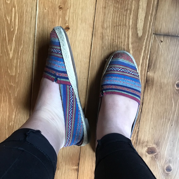 Lucky Brand boho striped flats— size 7.5 - Picture 3 of 8